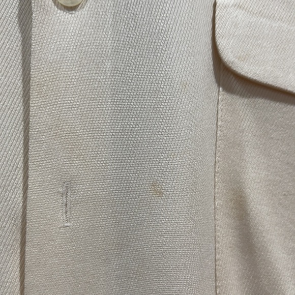 Gorgeous pure heavy silk man’s  shirt - Picture 2 of 5